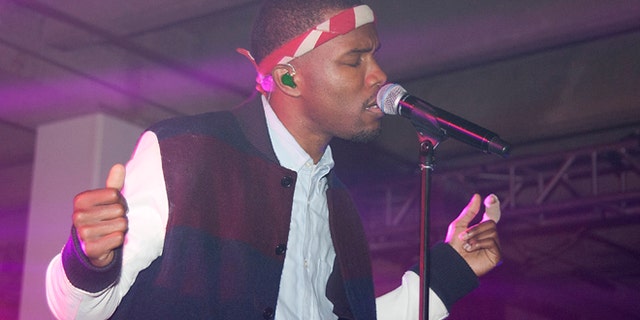 Feb. 8, 2013: Singer Frank Ocean performs at Levi's An Evening with Frank Ocean in Los Angeles.