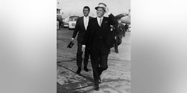 Frank Sinatra and Dean Martin.