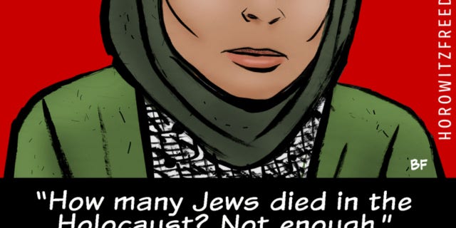 The David Horowitz Freedom Center was banned from campus for "unauthorized" posters aimed at exposing anti-Semitism from Student for Justice in Palestine at the University of Texas at San Antonio.