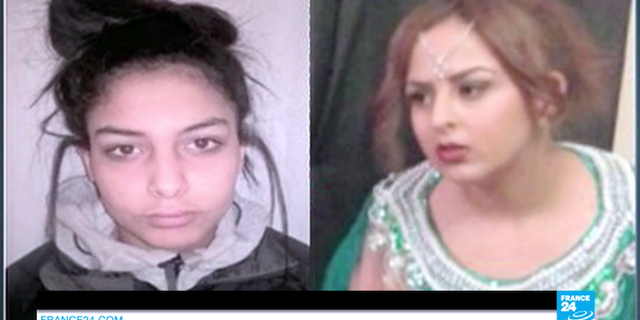 Photos of Israe, (l.), and Louisa, (r.), were immediately circulated on Twitter.