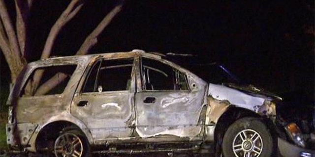 Feb. 16, 2014: Five people, including four children, were killed in a fiery car accident in Fresno, Calif.
