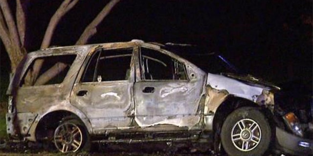 Feb. 16, 2014: Five people, including four children, were killed in a fiery car accident in Fresno, Calif.