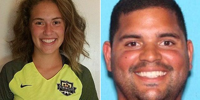 Caitlyn Frisina, left, was found in Syracuse, N.Y. with Rian Rodriguez, right, on Dec. 1.