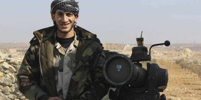 Suheil Alhamoud, now 30, was trained by the U.S and allied countries as part of the CIA's clandestine effort to arm Syrian rebels against the Assad regime in 2014.