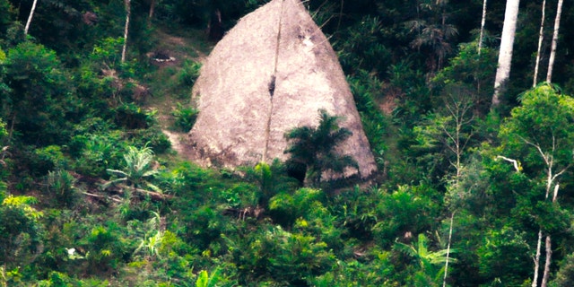 One of the images released by FUNAI