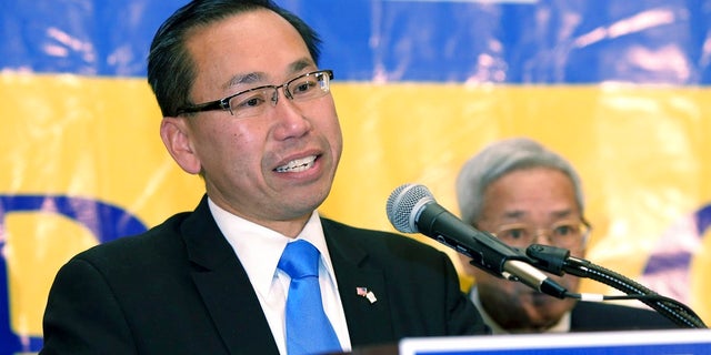 Pro-Trump candidate Allan Fung won the Republican nomination for Rhode Island governor.