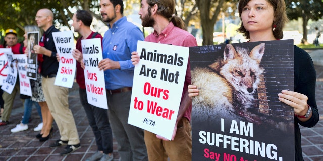 Only used fur products could be sold.