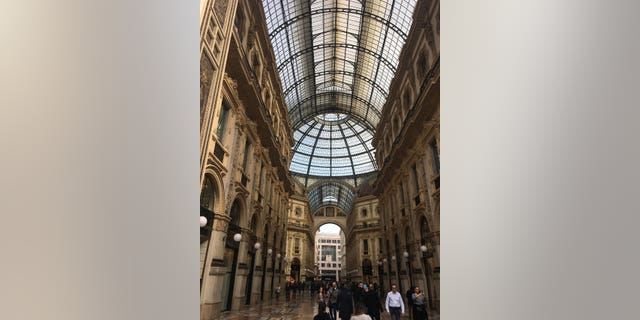 The Galleria houses several high-end shops, and is located just steps from the Duomo and the Galleria d'Italia Piazza Scala.