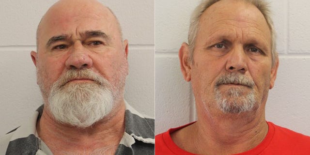 Frankie Gebhardt, left, and Bill Moore Sr. are accused of killing Timothy Coggins