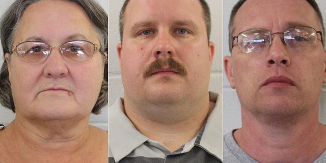 Sandra Bunn, Lamar Bunn and Gregory Huffman are charged with lesser offenses