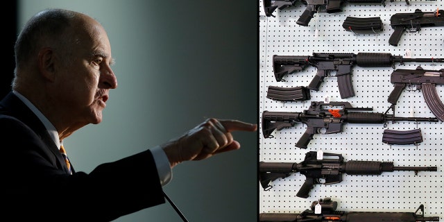 California Gov. Jerry Brown will decide on AB2888, a proposal to allow co-workers and school officials seek restraining orders against weapons owners who are perceived to pose a threat.