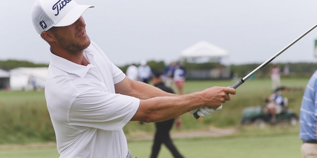 Garrett Rank, 30, first began playing golf as a means to hang out with his older brother Kyle, who will be his caddy at Shinnecock Hills this week