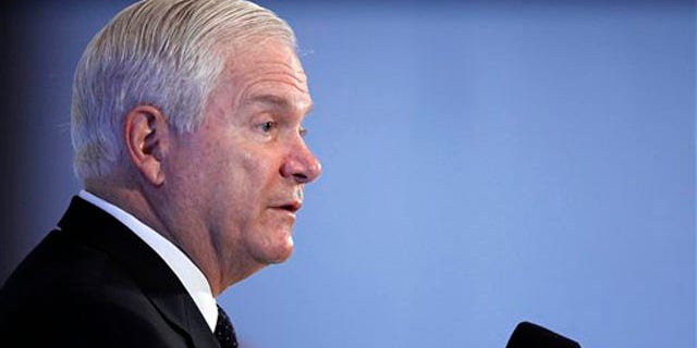 Defense Secretary Robert Gates speaks at the National Press Club in Washington Sept. 10. (AP Photo)