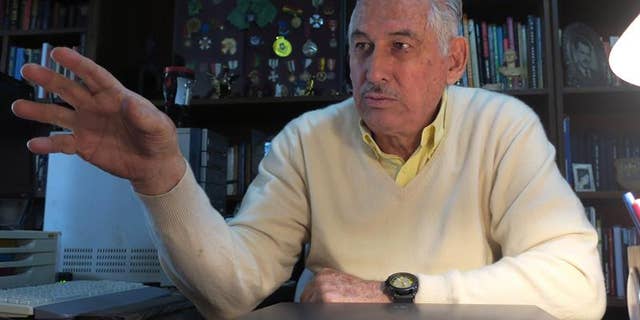 Retired Bolivian Army Gen. Gary Prado Salmon gives an interview to EFE on June 3, 2017.