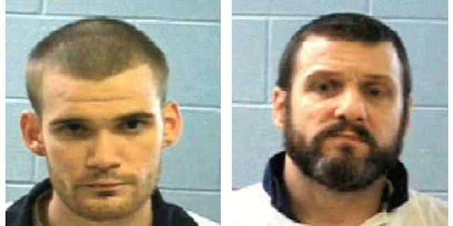 This combo of undated photos provided Tuesday, June 13, 2017, by the Georgia Department of Corrections shows inmate Ricky Dubose, left, and Donnie Russell Rowe.