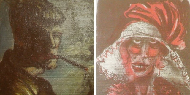 Two formerly unknown paintings by German artist Otto Dix were among the artworks seized in a Munich flat owned by Cornelius Gurlitt, the reclusive elderly son of war-time art dealer Hildebrand Gurlitt, who was authorized by the Nazis to sell art the they stole. (Michael Dalder/Reuters)