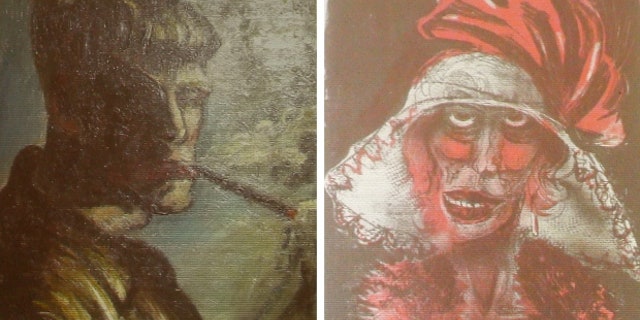 Two formerly unknown paintings by German artist Otto Dix were among the artworks seized in a Munich flat owned by Cornelius Gurlitt, the reclusive elderly son of war-time art dealer Hildebrand Gurlitt, who was authorized by the Nazis to sell art the they stole. (Michael Dalder/Reuters)