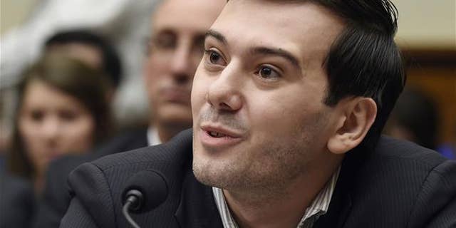 In this Feb. 4, 2016 file photo, pharmaceutical chief Martin Shkreli speaks on Capitol Hill in Washington during a House Committee on Oversight and Reform Committee hearing (AP Photo/Susan Walsh, File).