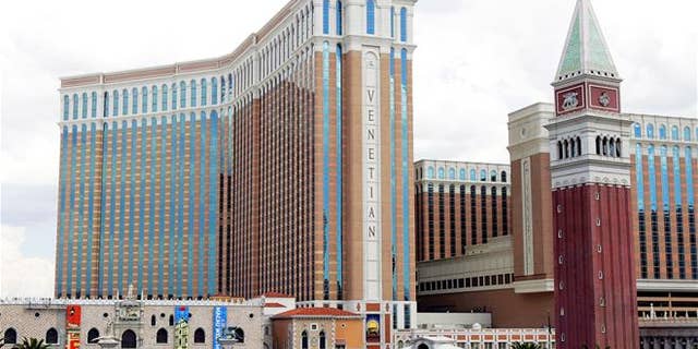 File photo of the Venetian hotel and casino on the Las Vegas Strip.