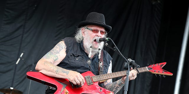 AUSTIN, TX - JULY 04:  David Allen Coe performs in concert during Willie Nelson's 42nd Annual 4th of July Picnic at Austin360 Amphitheater on July 4, 2015 in Austin, Texas.  (Photo by Gary Miller/Getty Images)