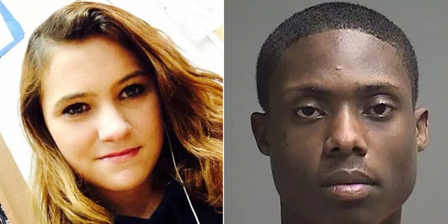 Ricki Williams IV, seen right, was handed a 62-year prison sentence for the stabbing death of Gina Burger, left.