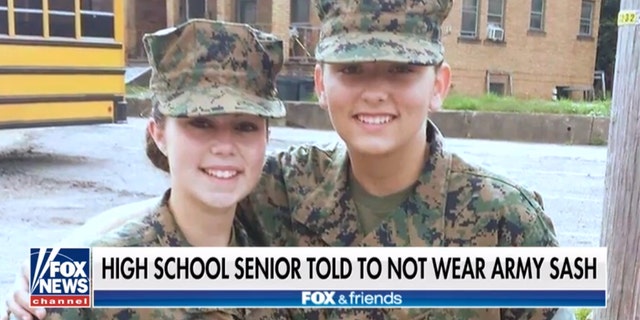 Though Central Valley High School has denied her request to wear her U.S. Army sash to graduation, Toni Kress says she plans to comply with school policy.