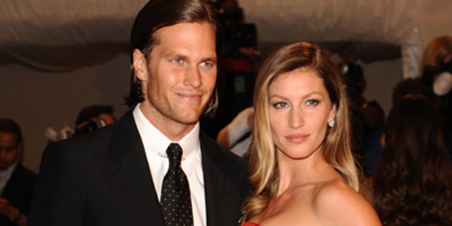 May 2, 2011: New England Patriots quarterback Tom Brady and Gisele Bundchen arrive at the Metropolitan Museum of Art Costume Institute gala in New York.