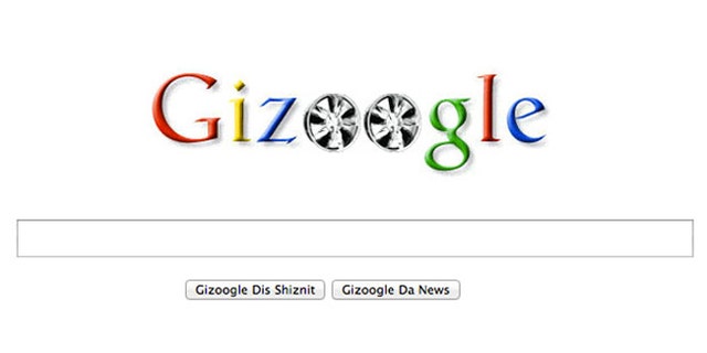 A screenshot of the website for Gizoogle, which translates search results into "the slanguage used by Snoop Dogg."