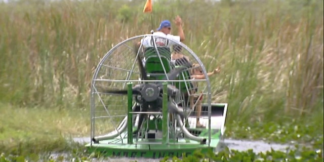 Into the sunset? The legendary airboats of Florida's 'gladesmen' will soon be banned from the Everglades.