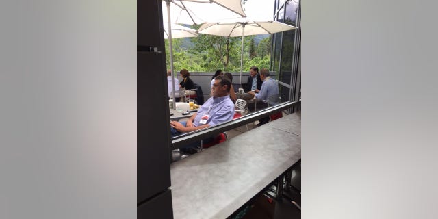 Simpson, seen here in a picture taken at a security forum in Aspen, Colo., in July, was a Wall Street Journal reporter before co-founding Fusion GPS (Fox News)
