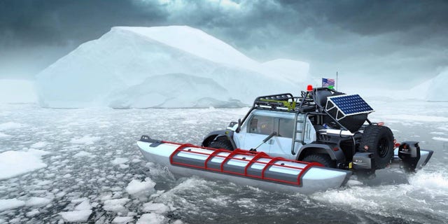 The company also plans to drive the Baja Boot to the top of the 22,615 Ojos de Salado volcano in the Andes mountains.