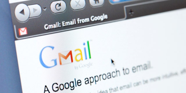 File photo - The Google based mail website seen in a Firefox web browser (iStock)