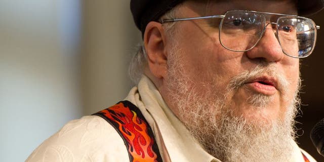 July 14, 2011. George R.R. Martin attends a book signing for "A Dance with Dragons" at Barnes &amp; Noble in New York.