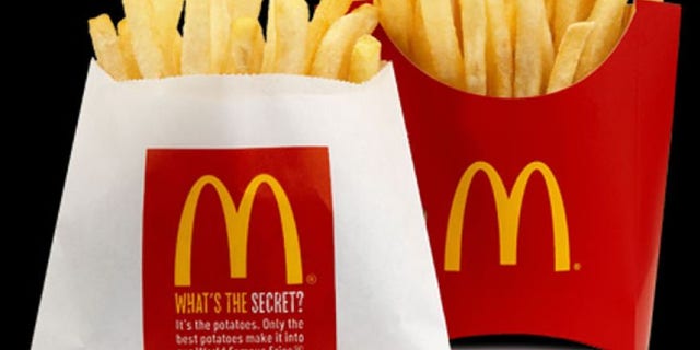 The fast-food giant says it doesn't use genetically modified potatoes.