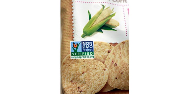 Oct. 5, 2012: A product labeled with Non Genetically Modified Organism (GMO) is sold at the Lassens Natural Foods & Vitamins store in Los Feliz district of Los Angeles.