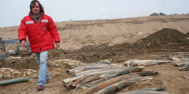 A photo of the Namibian shipwreck site (The De Beers Group of Companies)
