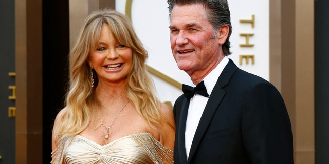 Kurt Russell, right, and Goldie Hawn have dated since 1983 and share a son.