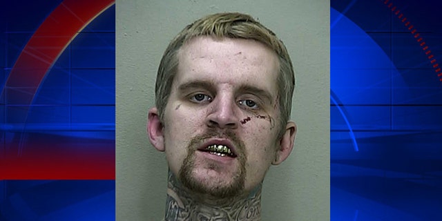 Mugshot of Scott Michael Beekman, also known as 'Gold teeth.'