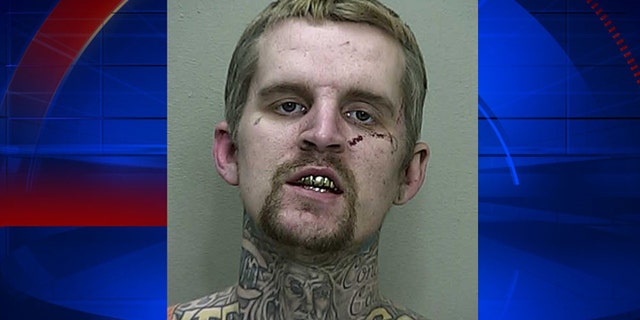 Mugshot of Scott Michael Beekman, also known as 'Gold teeth.'