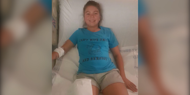 Cecillia Gonzalez was bitten by a timber rattlesnake in her friend's backyard.