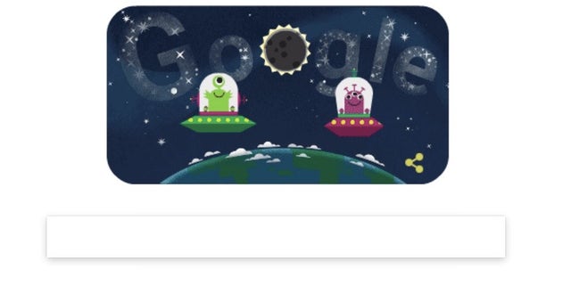 Google celebrated the long-awaited Great American Solar Eclipse with an animated doodle on Aug. 21, 2017.