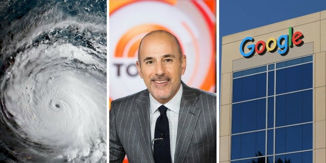 Google revealed Matt Lauer and Hurricane Irma were 2017’s top searches.