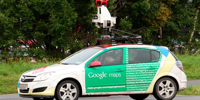 A Google Street View car is driven in Sundsvall, northern Sweden September 13, 2011.