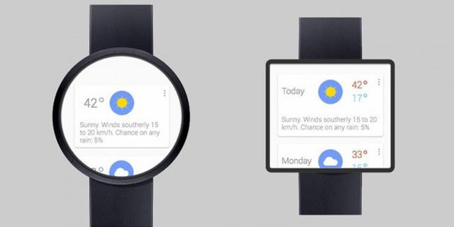 Artist Adrian Maciburko's concept of the unreleased Google smartwatch.