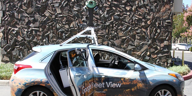 A Google Street View Car equipped with Aclima's mobile air quality sensing platform that will be rolling out across the U.S. and Europe later this year.