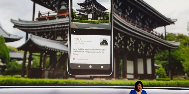 Google product executive Aparna Chennapragada speaks about the Pixel 2 phone during a launch event in San Francisco, California, U.S. October 4, 2017. REUTERS/Stephen Lam - HP1EDA41CGB4J
