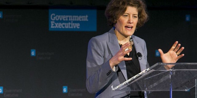 July 21, 2015: Acting OPM director Beth Cobert is shown.