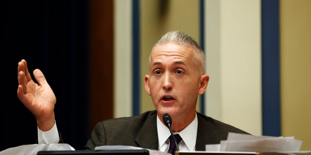 Sept. 30, 2014: Rep. Trey Gowdy questions U.S. Secret Service Director Julia Pierson during a House Oversight and Government Reform Committee hearing in Washington.