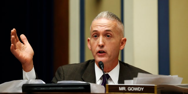 Sept. 30, 2014: Rep. Trey Gowdy questions U.S. Secret Service Director Julia Pierson during a House Oversight and Government Reform Committee hearing in Washington.