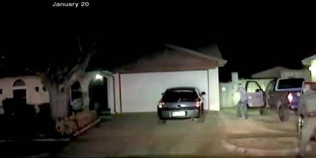 Screenshot of police dashcam video.
